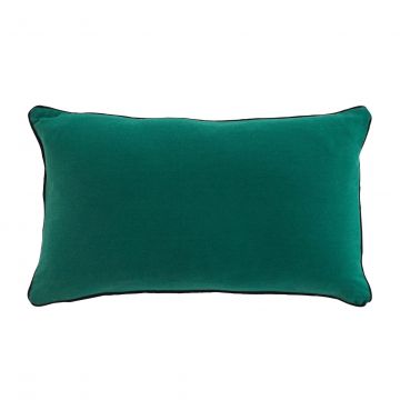 Perna decorativa cu husa detasabila, Linette Verde, 30 x 50 cm