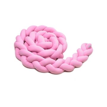 Protecție tricotată din bumbac T-TOMI, lungime 220 cm, roz