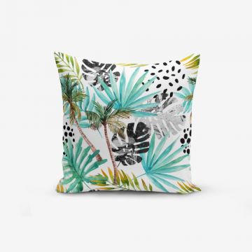 Față de pernă Minimalist Cushion Covers Palm Modern, 45 x 45 cm