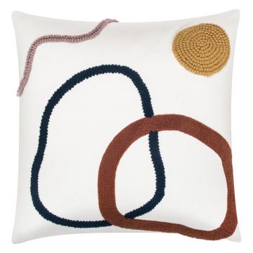 Față de pernă decorativă din bumbac Westwing Collection Wassily, 45 x 45 cm