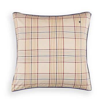 Fata de perna Tommy Hilfiger Camel Checks 65x65cm Natural