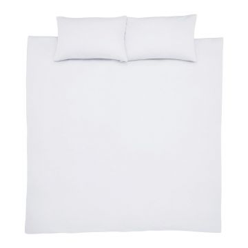 Lenjerie de pat albă 200x135 cm So Soft - Catherine Lansfield