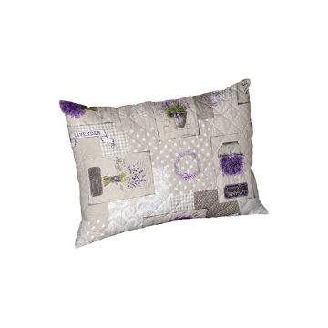 Perna Lavanda, microfibra matlasata Alcam, 50X70 cm