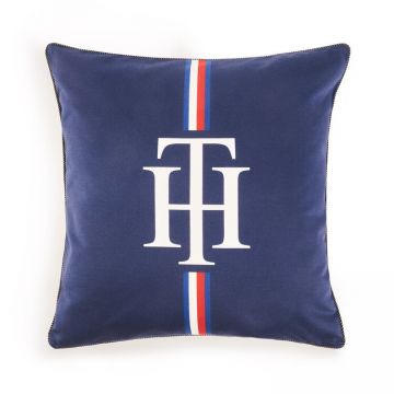 Husa perna Tommy Hilfiger Emblem 40x40cm Navy