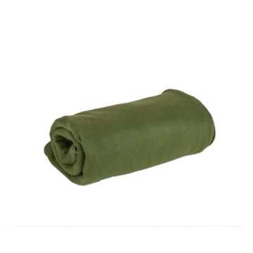 Pătură verde măslină din fleece 200x150 cm - JAHU collections