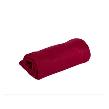 Pătură roșie din fleece 200x150 cm - JAHU collections