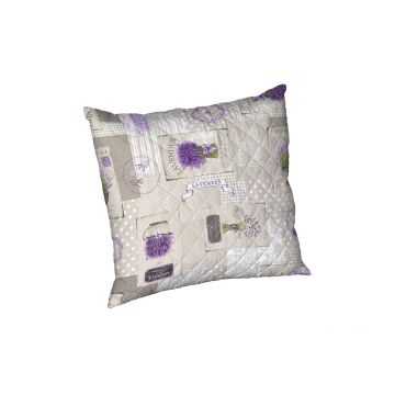 Perna Lavanda, microfibra matlasata Alcam, 70X70 cm