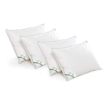 Set 4 perne Sleep by Green Future umplutura 15% puf gasca 85% pana de gasca, 50x70 cm