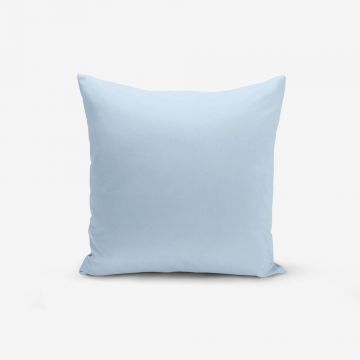 Față de pernă Minimalist Cushion Covers Düz, 45 x 45 cm, albastru