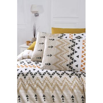 Lenjerie de pat pentru o persoana, Life Style, Anatolia 292LFS01101, 2 piese, bumbac ranforce, multicolor