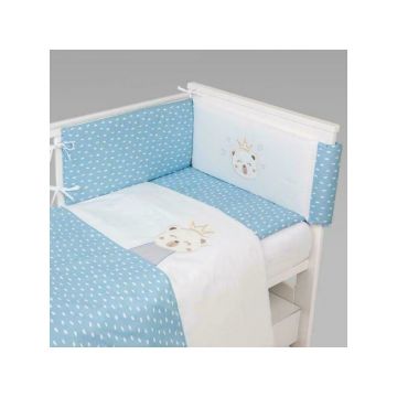 Klups - Lenjerie pat 3 Piese Teddy Bear Prince C3 H252