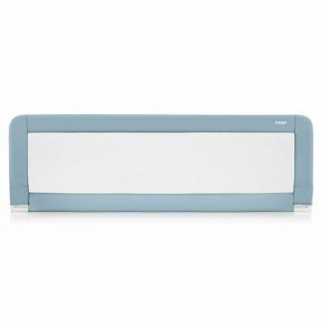 Protectie laterala pat, Reer, anticadere, lungime 150 cm, albastru-gri, Sleep'n Keep XL 45111