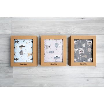 Sensillo - Set perna si pilota, din Bumbac, 95x75 cm, Roz
