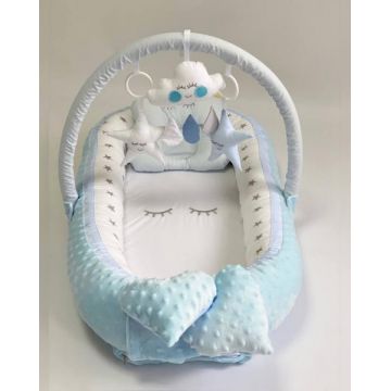 Babynest Plush MyKids 0169 Cloud Blue