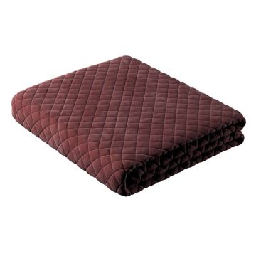 Cuvertură roșie matlasată pentru pat dublu 170x210 cm Posh Velvet - Yellow Tipi