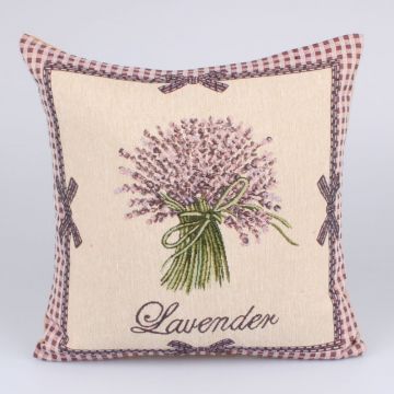 Față de pernă Dakls Easter Deco Levander, 40 x 40 cm