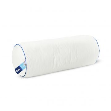 Perna Cervicala Cilindrica din Dreamball si Microfibra, Antialergic Classic Anatomic Alb