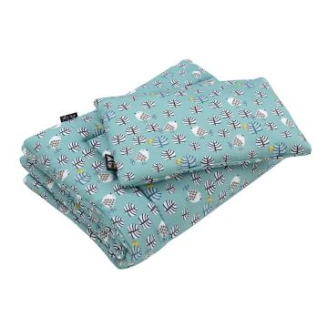 Set pentru pătuț albastru Sweet Dreams – Yellow Tipi