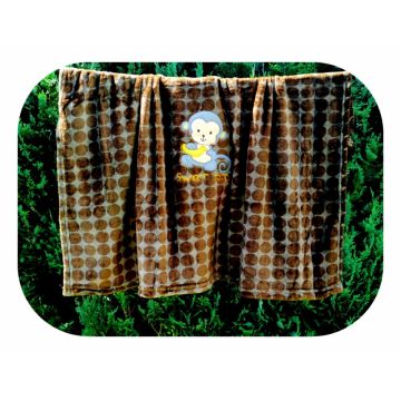 Paturica din microfibra 80x100 cm model Monkey