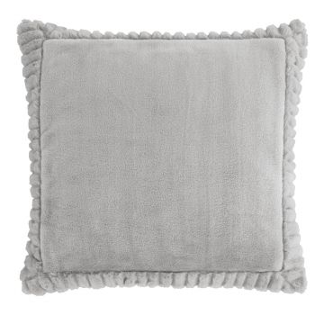 Pernă decorativă 55x55 cm Velvet and Faux Fur – Catherine Lansfield