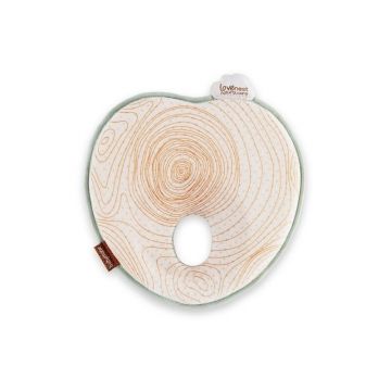 Babymoov - Perna impotriva plagioencefalie Lovenest Original Natural Care din Bumbac, 23x23 cm