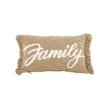 Pernă decorativă 50x30 cm Cotton Slub Family - Tiseco Home Studio