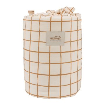 Mantinelă apărătoare pentru pătuț 210 cm Camel Check – Malomi Kids