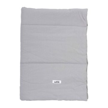 Pătură pentru copii gri deschis din bumbac 100x135 cm – Malomi Kids