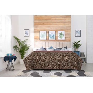 Pilota cocolino, Alcam, Leopard, 180x200 cm, 250g/mp