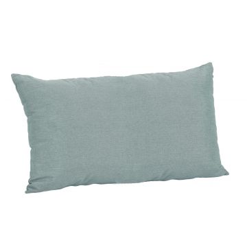 Perna decorativa Outdoor, Bizzotto, 30 x 50 cm, ofelina rezistenta la apa, albastru aqua