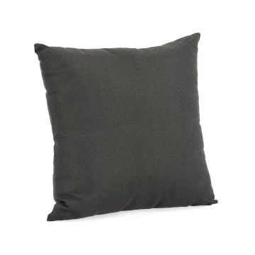 Perna decorativa Outdoor, Bizzotto, 45 x 45 cm, ofelina rezistenta la apa, gri carbune