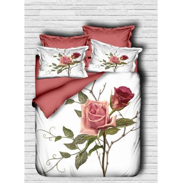 Lenjerie de pat pentru o persoana, 145, Pearl Home, Poliester Satinat