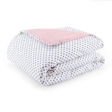 Cearceaf pentru pilota Tommy Hilfiger Dots 140x200cm Blue