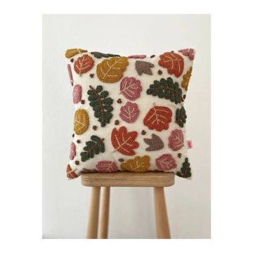 Față de pernă 42x42 cm Autumn Leaves – Oyo home