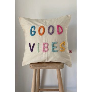 Față de pernă 45x45 cm Good Vibes – Oyo home