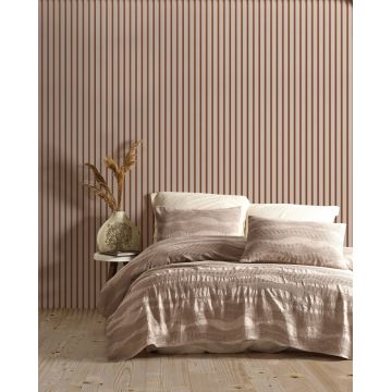 Set cuvertura pique dubla, L'essentiel Maison, Agata, Bej Set cuvertura pique dubla, L'essentiel Maison, Agata, Bej