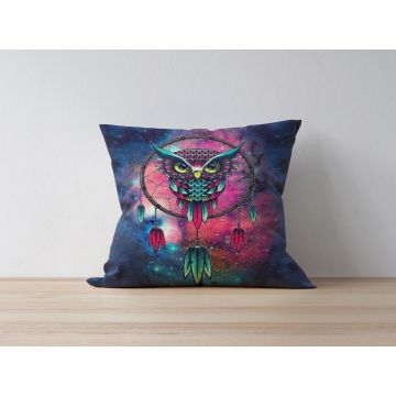 Husa de perna, a1071, 43x43 cm, 50% bumbac/50% poliester, Multicolor