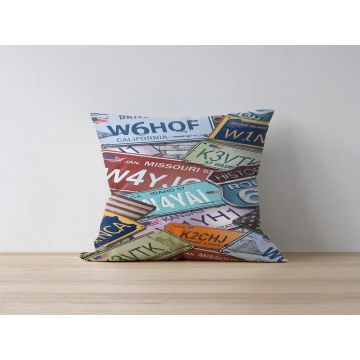 Husa de perna, a1118, 43x43 cm, Multicolor