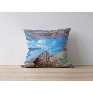 Husa de perna, a1140, 43x43 cm, Multicolor