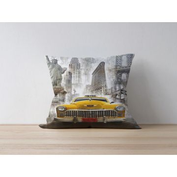 Husa de perna, a1166, 43x43 cm, Multicolor