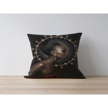 Husa de perna, a1167, 43x43 cm, Multicolor