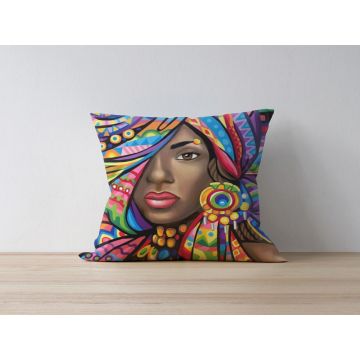 Husa de perna, a1171, 43x43 cm, Multicolor