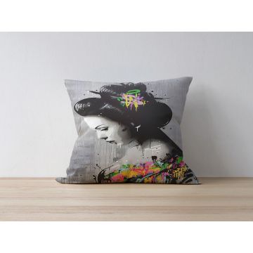 Husa de perna, a1177, 43x43 cm, Multicolor