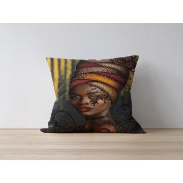 Husa de perna, a1197, 43x43 cm, Multicolor