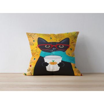 Husa de perna, a1222, 43x43 cm, Multicolor