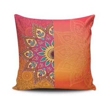 Husa de perna, MANDALA-03, 43x43 cm, 50% bumbac / 50% poliester, Multicolor