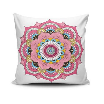 Husa de perna, MANDALA-10, 43x43 cm, 50% bumbac / 50% poliester, Multicolor