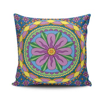 Husa de perna, MANDALA-17, 43x43 cm, 50% bumbac / 50% poliester, Multicolor