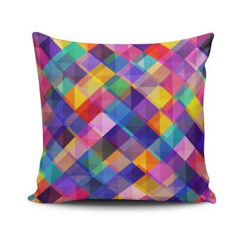 Perna, NKRLNT-344, 43x43 cm, 50% bumbac / 50% poliester, Multicolor