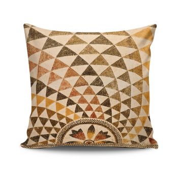 Perna, NTVKRLNT-8, 43x43 cm, 50% bumbac / 50% poliester, Multicolor